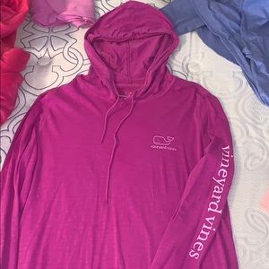 Vineyard Vines long sleeve with hood